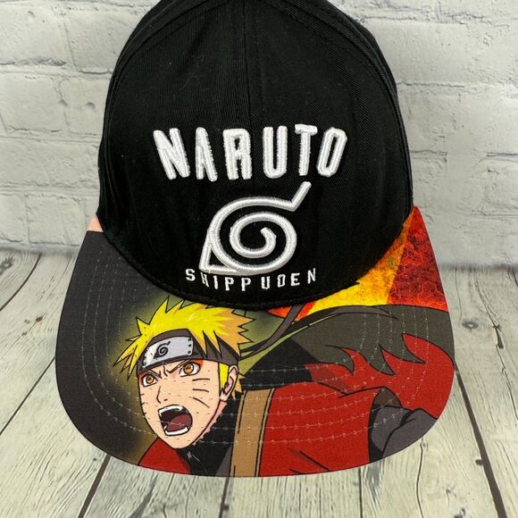 Vintage Naruto Shippuden Collection Snapback Hat Cap Japan Anime Manga 2002 - Picture 6 of 11